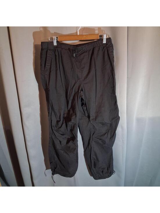 No Boundaries Pants - No Boundaries Black Cargo Jogger Pants M (7-9) Elastic Waist Drawstring